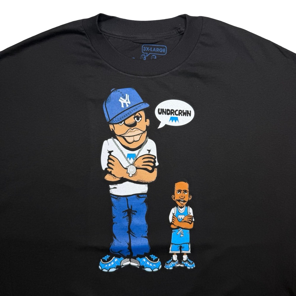 2000s Y2K UNDRCRWN Undercrown Jay-Z x Penny‎ Hardaway rap streetwear shirt 3XL